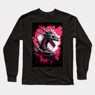 Mörk Borg Bestiary - Dragon Long Sleeve T-Shirt